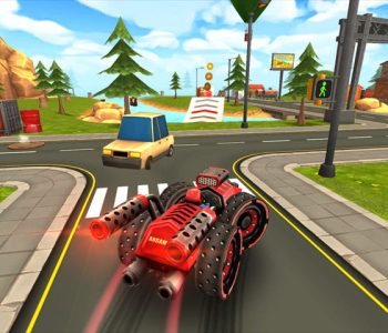 Cartoon Hot Racer 3D