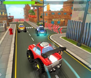 Cartoon Hot Racer 3D
